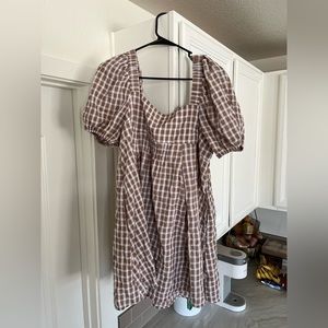 Carly Jean Los Angeles Gingham dress